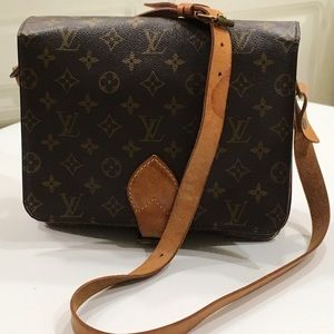 Louis Vuitton Monogram Cartouchiere Shoulder Bag